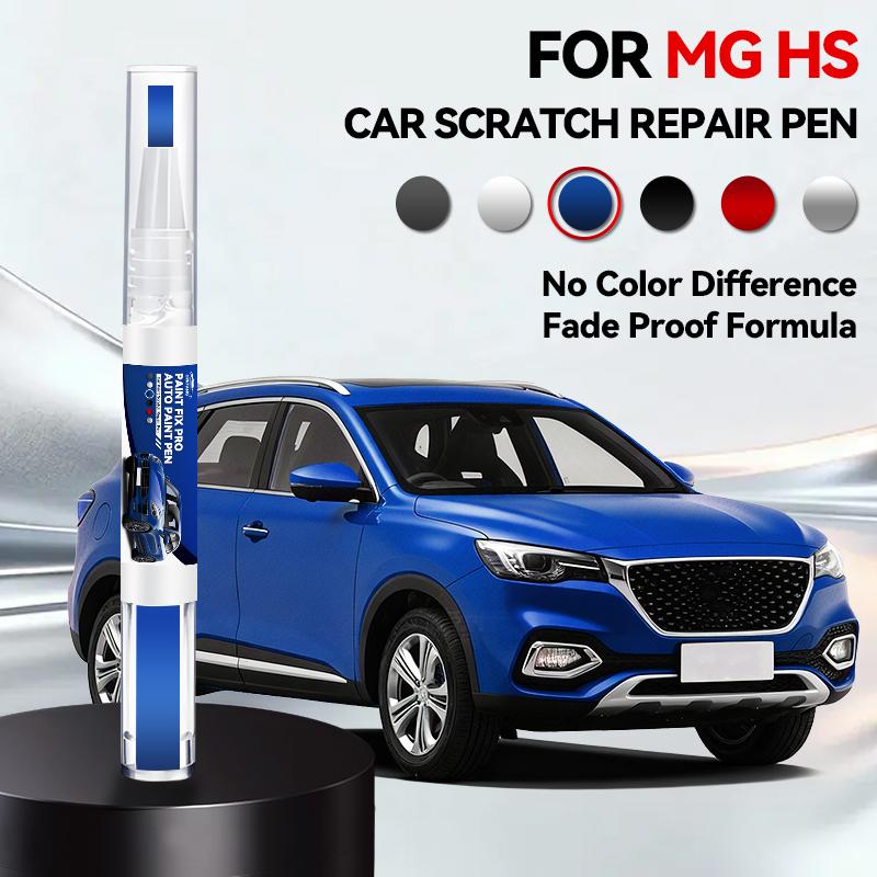 For MG Motor MG HS 2018-2025 ZSA Paint Repair Pen Touch Up Scratch Remover DIY Auto Accessories Black White Blue Brown Silver