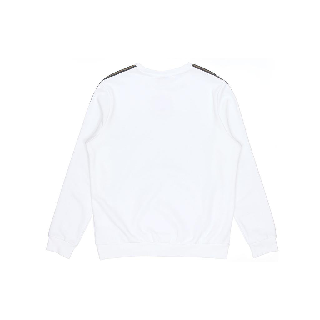 Puma Metallic Nights Fleece-Lined Crew Neck Sweatshirt Men Tops White 587141-02