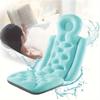 Badewanne Ganzkörper-Badekissen, Ergonomisches Spa-Kissen zur Kopf- und Nackenstütze, Schnelltrocknendes, rutschfestes Luxus-Badewannenzubehör aus Polystyrol