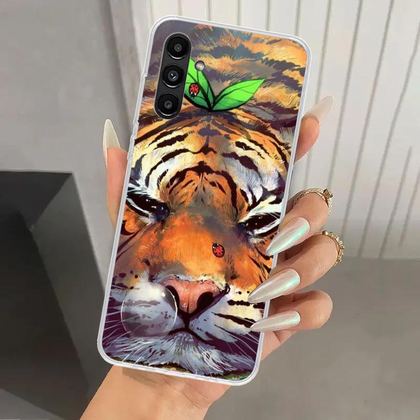 Superior Tiger Pattern Art Phone Case for Samsung Galaxy A17 A16 A37 A26 A36 A57 A56 A15 A25 A35 A55 A14 A24 A34 A54 A13 A23 A33