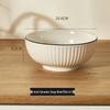 Qiwei Japanese Style Ceramic Dinner Plate
