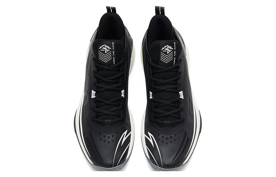 Men's Sneakers Anta Attack 5 Fabric Cushioning Slip Resistant Abrasion Resistant Low Top Basketball Shoes