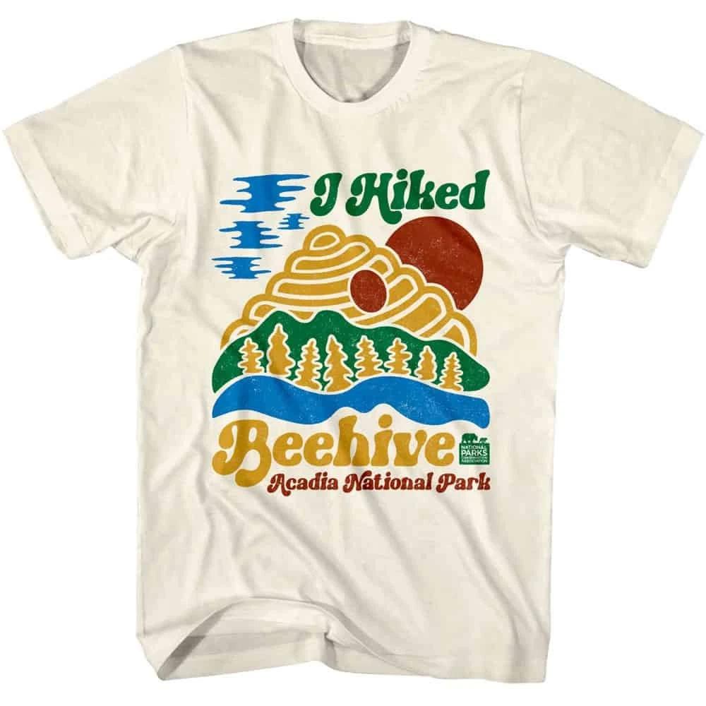 Acadia National Park I Hiked Beehive Men s T Shirt 2XL