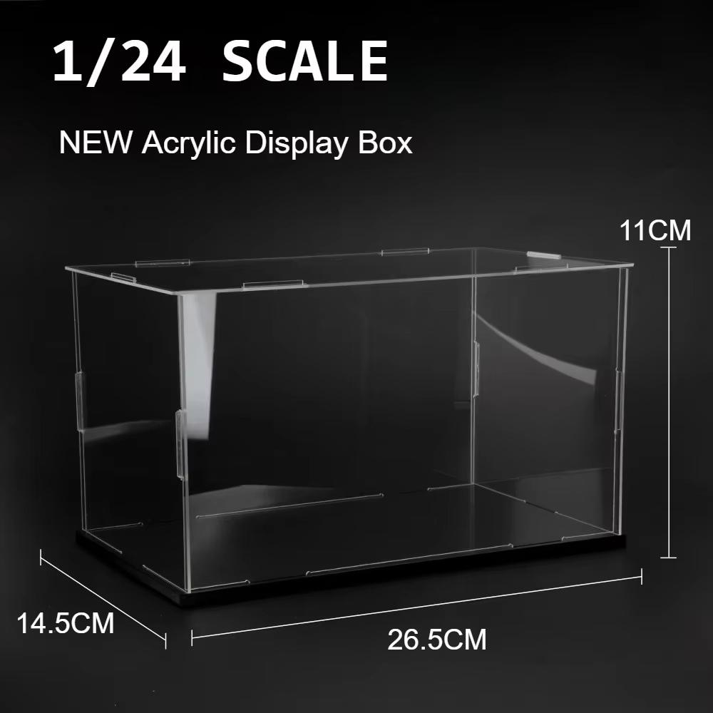 1/18 1/24 1/32 Transparent Acrylic Car Model Display Box Dust Cover Blind Box Dust-proof Diecast Storage Professional Storage