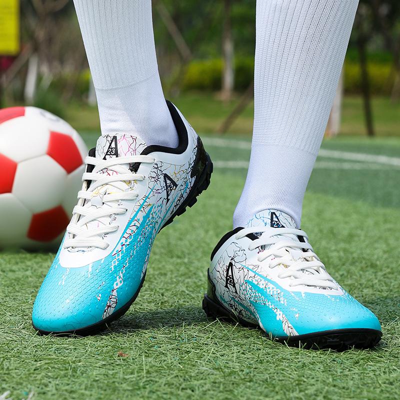 Мужские футбольные бутсы подростковые дышащие футбольные бутсы профессиональная игровая — фото 10