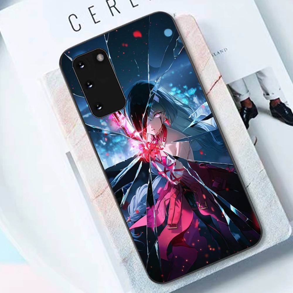 Popular Game Wuthering Waves Phone Case For Samsung S 24 Fe 25 Ultra Plus 20 Lite 21 30 22 23 24 22 Ultra 5G Fundas
