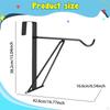 Portable Saddle Rack Bar Organization Hanger Barns Stall Walls Doors Mount for English