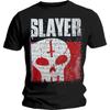 Slayer Undisputed Attitude Skull Unisexs Tshirt Unisexs