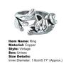 Opening Ring Vintage Jewelry Gift Anti-fade Unisex Wrap Open Ring for Party