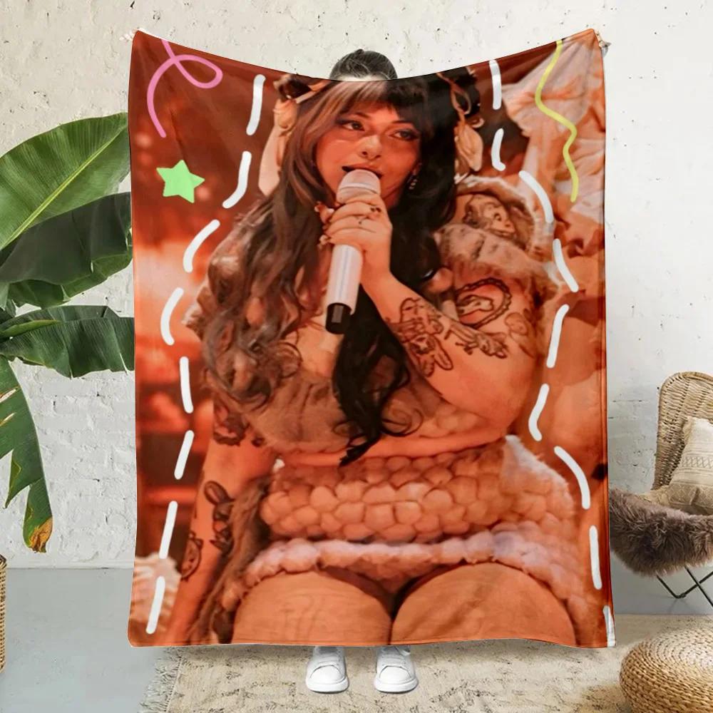 Melanie Martinez Music Printed Blanket Picnic Blankets Warm Blanket Soft and Comfortable Blanket Home Travel Birthday Gift