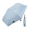 ogawa All-Weather Folding Umbrella, One-Touch Automatic Opening and Closing, 55cm, 6 Ribs, -0& (Zero and Lake Blue), 100% UV Protection & Light Blocki