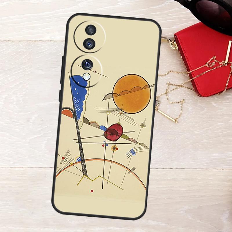 Wassily Kandinsky Abstract Artistic Case For Honor 200 400 Pro 50 70 90 X9a X9b X9c X9d X8a X8b X8c Magic 7 Lite 5 6 8 Pro Cover