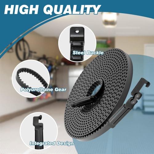 41A5434-13A Hnací řemen pro 8 stop vysoká garážová vrata, 256,53 palce, Náhradní řemen pohonu garážových vrat 41A5434-13A Kompatibilní s Chamberlain, LiftM