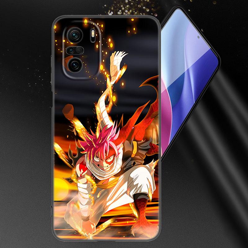 

Чехол для телефона с изображением аниме «Сказка о Хвосте феи» для Xiaomi Mi POCO X3 NFC GT M4 M3 12 11T 10T Pro A3 11 Lite NE 5G 12X 11i F3, мягкий черный чехол из ТПУ Xiaomi POCO X3 NFC