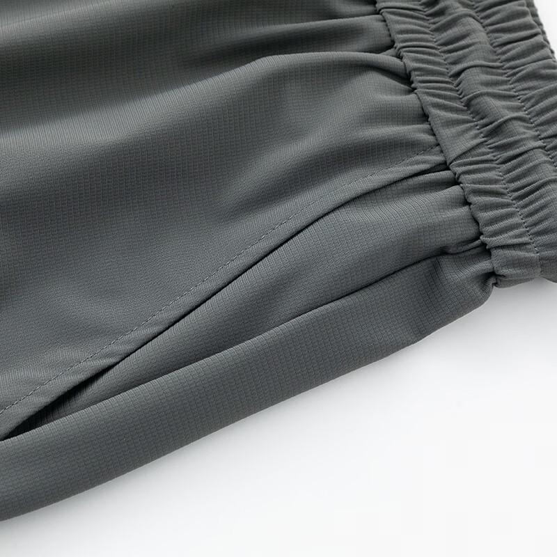 Xuezhongfei Men's Ice Silk Casual Straight-Leg Pants