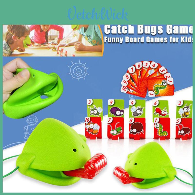 Tic Tac Tongue Game Family Fun Chameleon Duel With High Quality Masks And Retractable Tongues