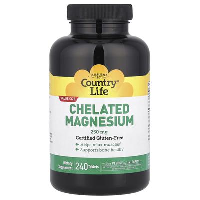 Chelatiertes Magnesium, 250 mg, 240 Tabletten