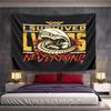 Xenomorph Chestburster I Survived LV 426 Alien Parody Wall Tapestry Yellow Red Horror Sci Fi Decor for Man Cave Gift