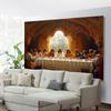 piece polyester backdrop with 3D visual effect "The Last Supper" – very suitable for holiday celebrations