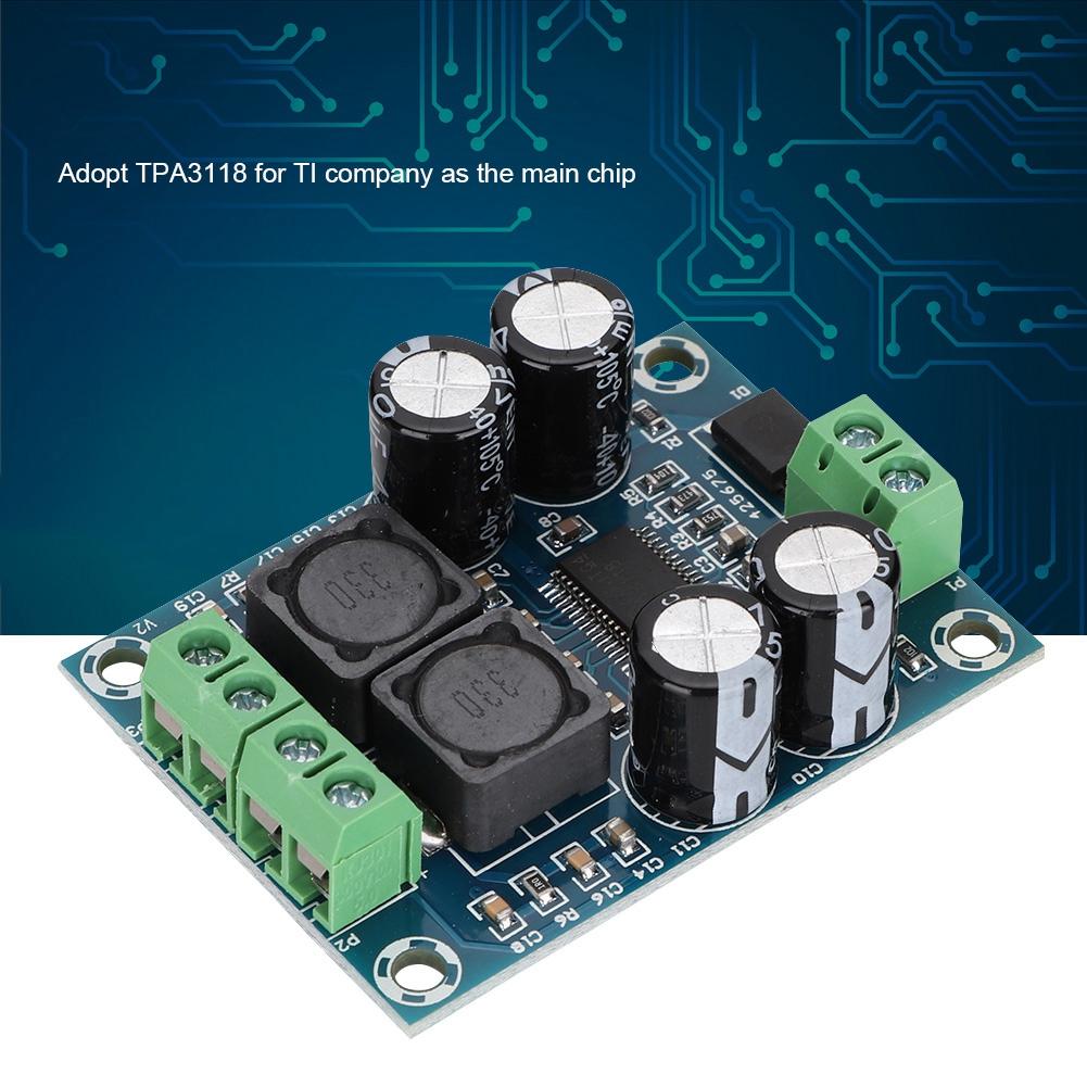 XH-M311 Mini TPA3118 Digital O Amplifier Board O Amplifier Module Mono 60W