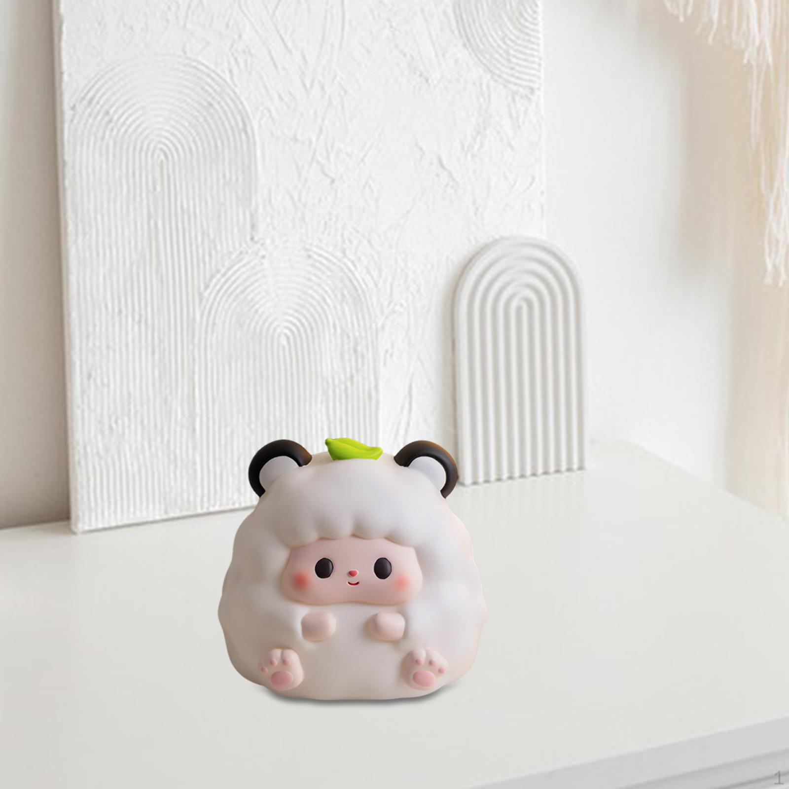 Милая овечка копилка игрушки животные мультяшная коробка для сбережений для подростков мальчиков девочек детей 16x14.5x15cm