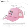 Vocaloid Chibi Chaos! Miku Mesh Baseball Caps Snapback Fashion Baseball Hats Breathable Casquette Outdoor For Unisex's And Women's