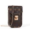 Printed Phone Crossbody Bag Versatile Women's Chain Strap Purse