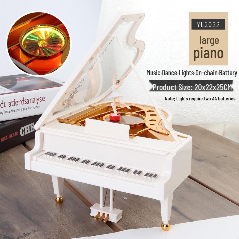 Mini tanzender Mann rotierende Spieluhr: Nähmaschine, Grammophon, Schreibmaschine Design