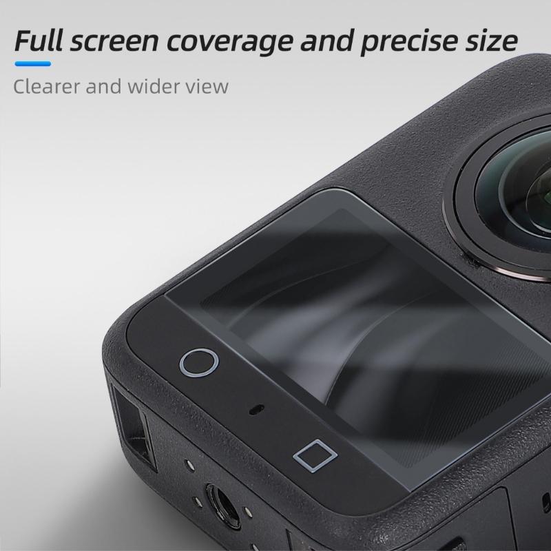 Oil Resistant Thin Tempered Glass Screen Protector Guard Cover For 360 Camera Anti Scratch Anti Fingerprint 9H Hardness