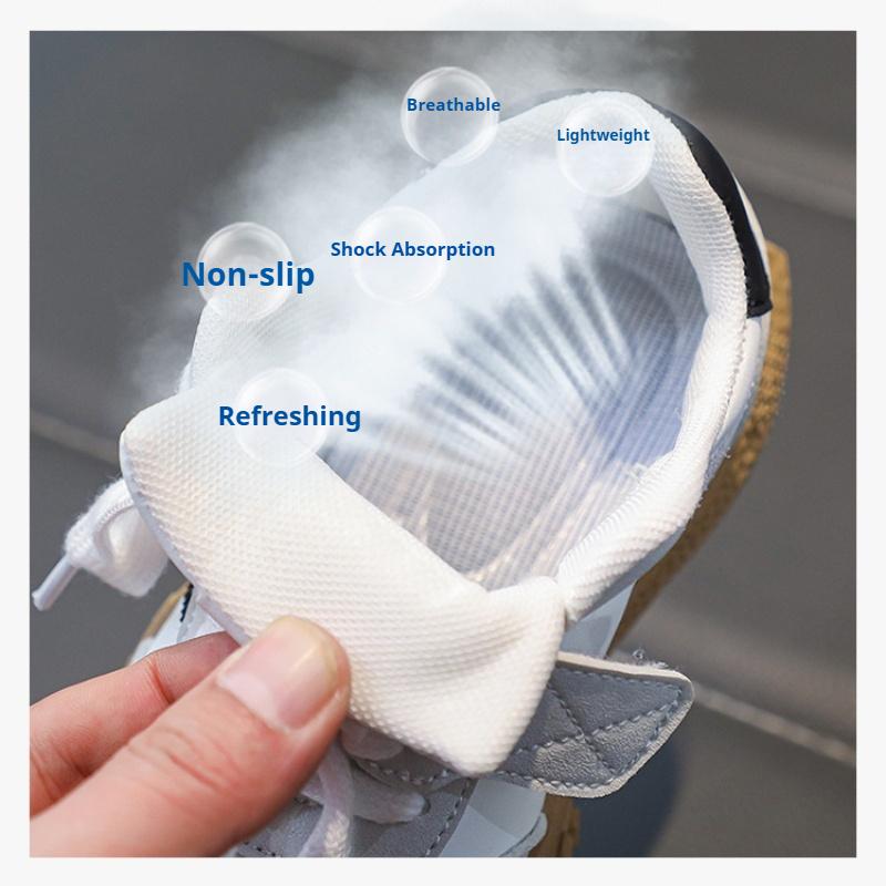 New Korean Version of Autumn Boys and Girls German Training Shoes Casual Comfortable Soft Bottom Shoes