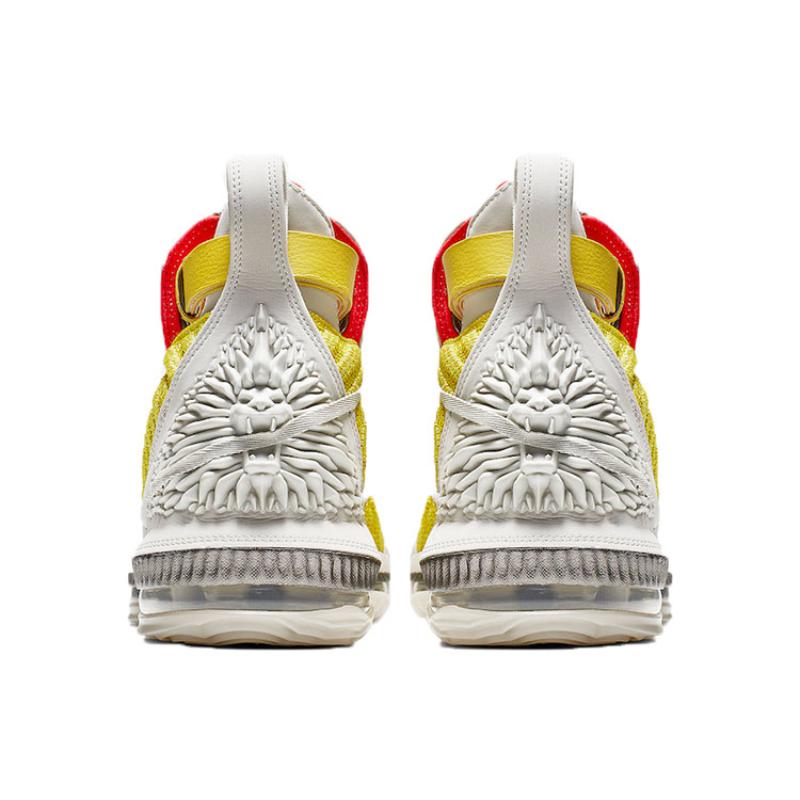 Nike LeBron 16 Hfr Harlem Stage 16 'Citron Vif Os Clair Rouge Habanero' Baskets CI1144-700