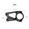 Durability Hollows Bike Stem Negative 8 Degrees Angles Handlebars Grip Cycling Component Multiple