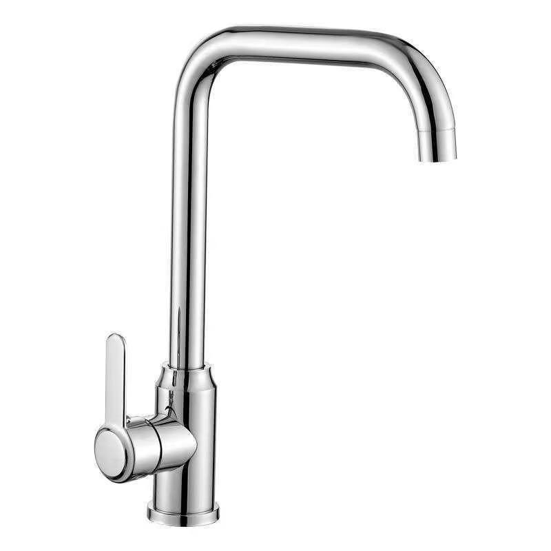 TLXT Stainless Steel Wall-Mounted Kitchen Faucet
