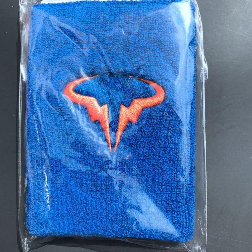 

Breathable Tennis Wristband Sweat-absorbent Yoga Wrist Wrap Sport Wrist Support Running синий