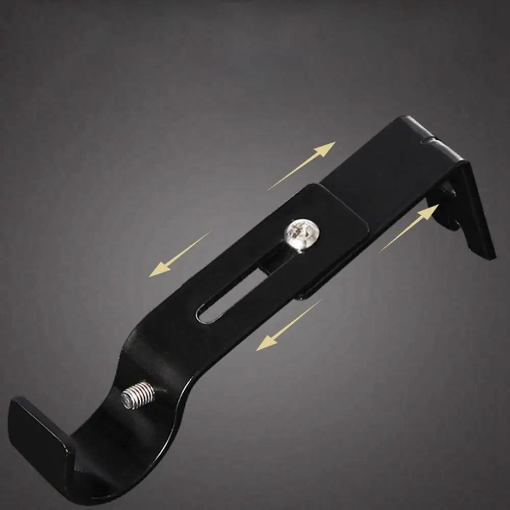 2Pcs Extendable with Screws Adjustable Curtain Rod Bracket Curtain Rod Support Window Hardware Curtain Rod Holder