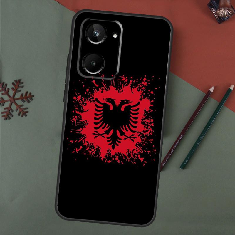 Albania flag Case For Realme 15 Pro GT7 GT6 C65 C67 C61 C53 C55 C51 C35 C63 C71 C75 11 12 13 14 Pro Plus