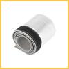 Mangote Protetor de Calor para Carro 3/4" DI 3,2 pés Malha Aluminizada Mangote Protetor Isolado Mangote Protetor de Fio de Calor para Linhas de Combustível 3/4" DE Proteção Térmica Automotiva
