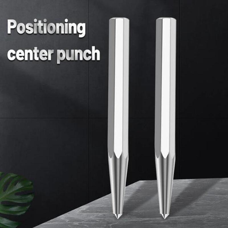 Octagonal Center Punch Locator Fitter Chisel Metal Drilling Mark Cone Punch High Hardness