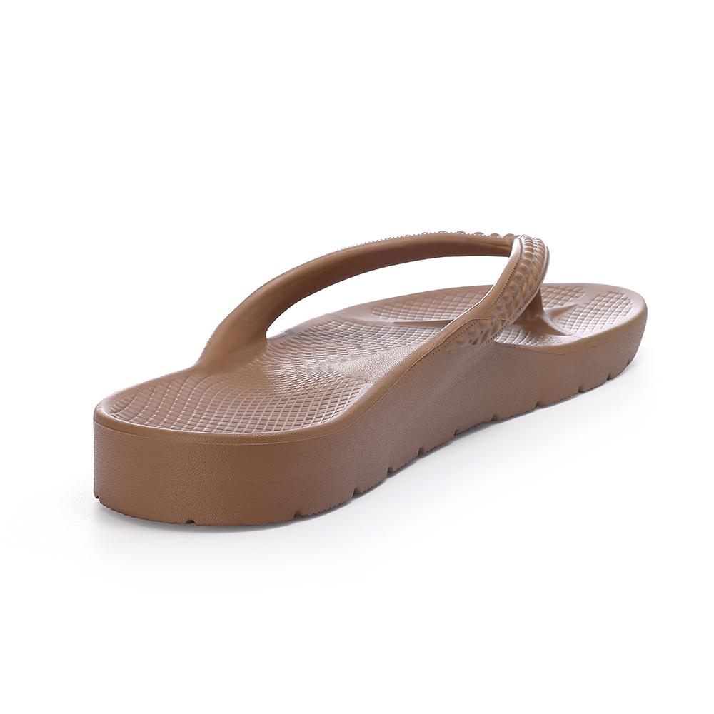 Fashion SmilePoP Fashion Flip Flops for Women with Arch Support Yoga Mat Comfortable Summer Beach Walking Thong Cushion Sandals Slip On