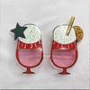 Luaus Party Sunglasses Wine Glasses Eyeglasses Funny Hawaiian Glasses Tropical Photo Prop Beach Party Supplies Decoration