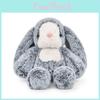 Grey Rabbit Plush Toy Cartoon Animal Stuffed Doll Room Decoration Gift Kids
