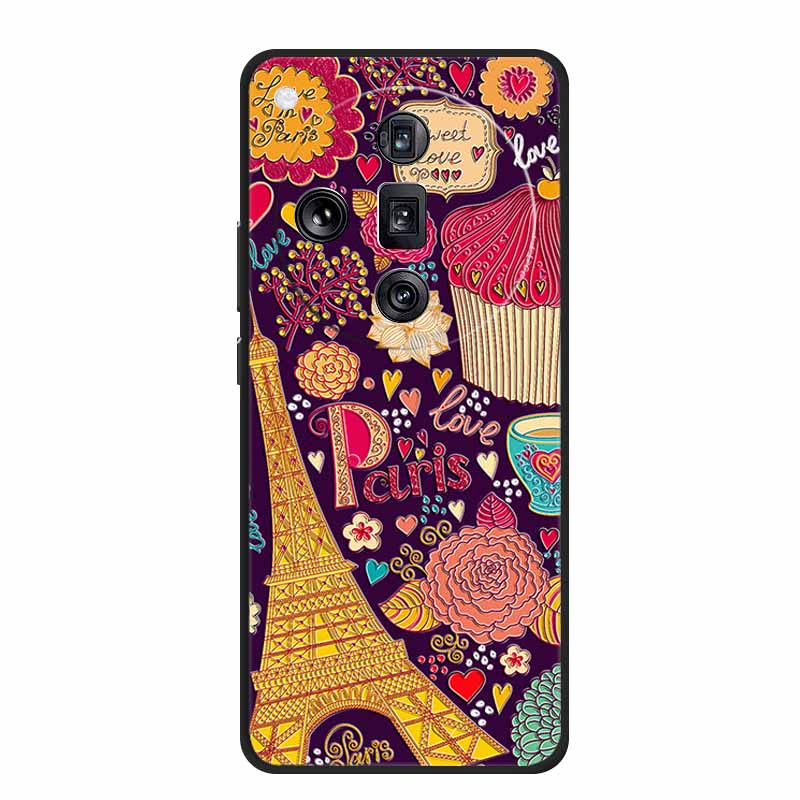 3D Emboss Case For OPPO Find X7 Ultra Phone Case Relief Black Silicone Soft Back Cover Coque For OPPO Find X7 Ultra Cases Fundas