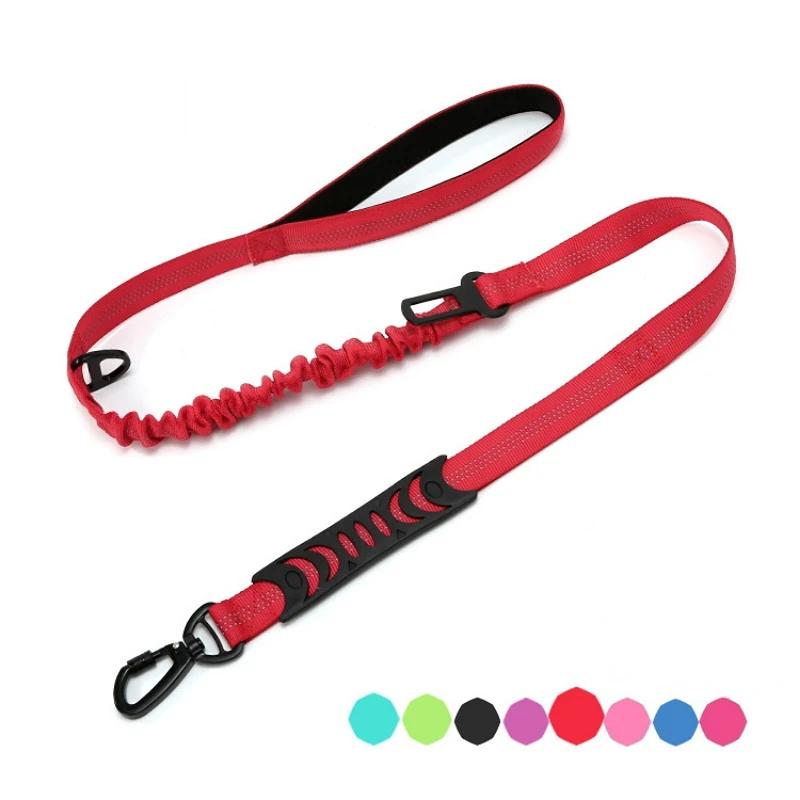 

Reflective Dog Leash 150cm No Pull Bungee Shock Absorption Training Leash for Large Medium Small Breed Dogs