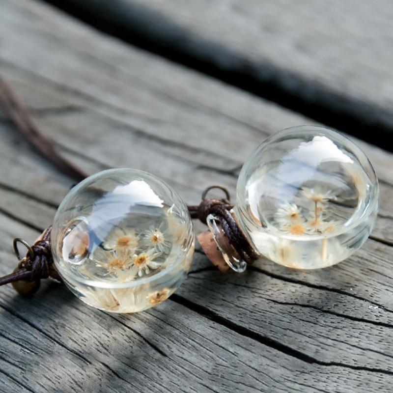 10pcs Mini Glass Bottles with Cork Stoppe Drifting Wishing Bottle Charm Making Decoration for Home Bedroom Dormitory Car