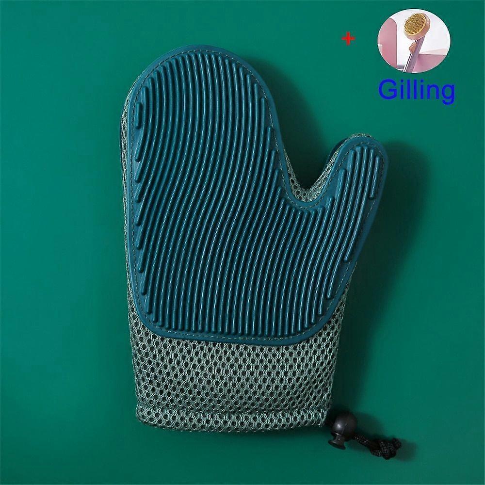 For Pet Cat Hair Deshedding Brush Multipurpose Pet Dog Brush For Cats Bath Clean Massage Hair Hair Removal Gloves Durable 1pc