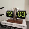 European Style Automatic Flip Desk Clock – Creative Small Mechanical Design for Living Room
