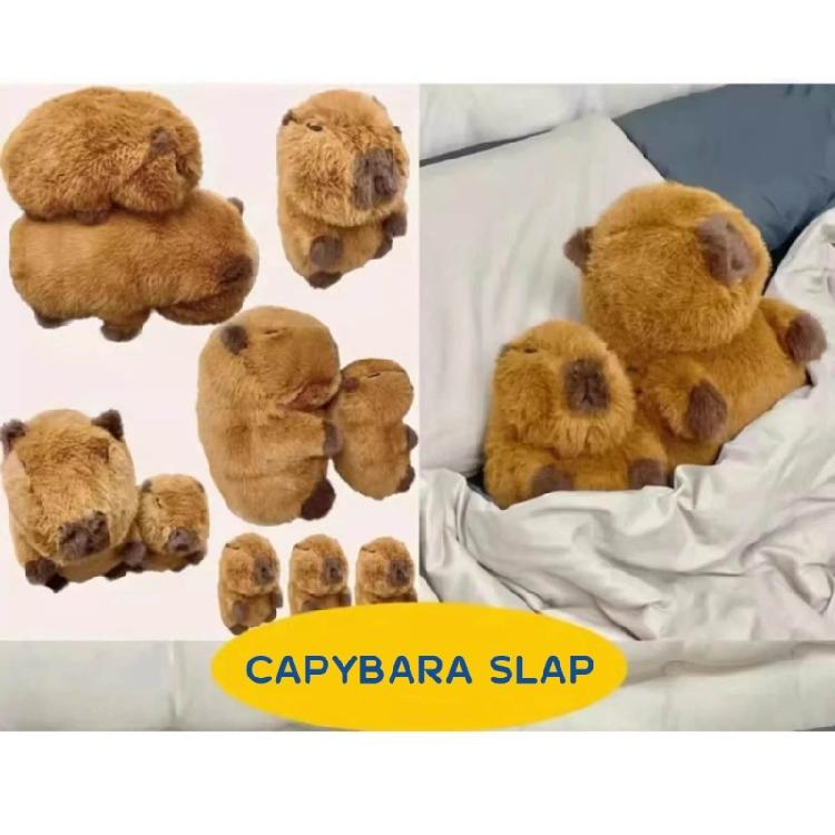Animals Plush Slap Bracelets Capybara Wrap Wristband Bracelet Capybara Doll