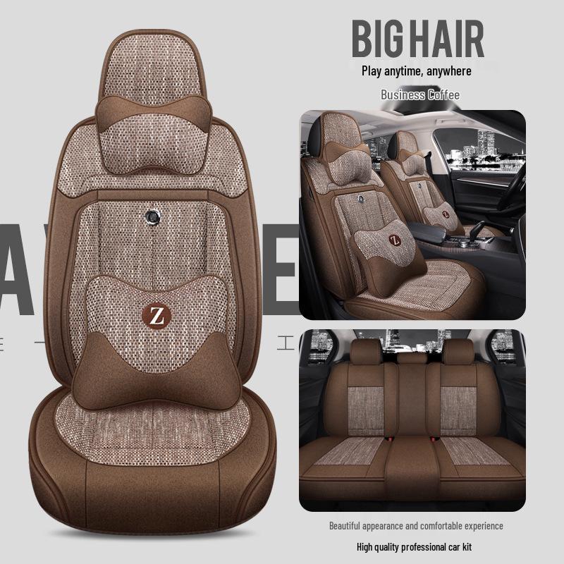 Acura TLX-L2 Series Wagon 218i Purple Wind Chime Linen Car Seat Cover