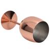 350ml Red Wine Glass Stainless Steel Goblet Titanize Cocktail Champagne Glass for Kitchen Party Bar