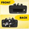 for Chevy GMC Silverado Sierra Colorado Tailgate Handle w Camera Hole Matte I